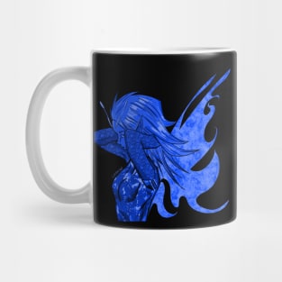 deep blue mandala pixie fairy ecopop Mug